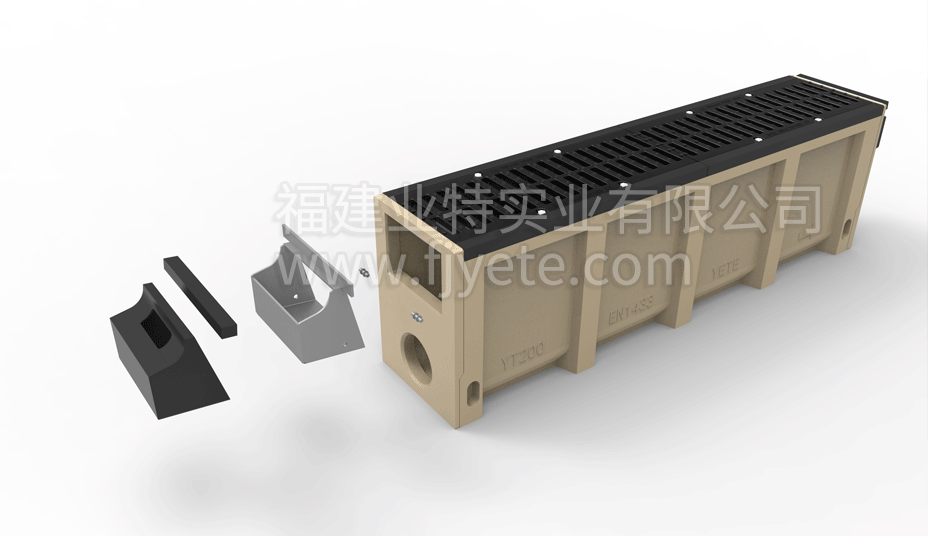 城市排水沟结构图