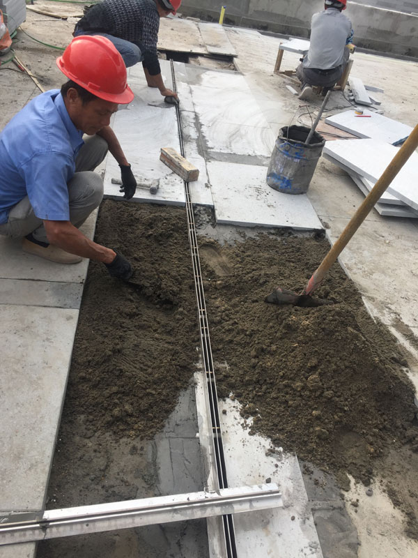 线性成品排水沟施工图