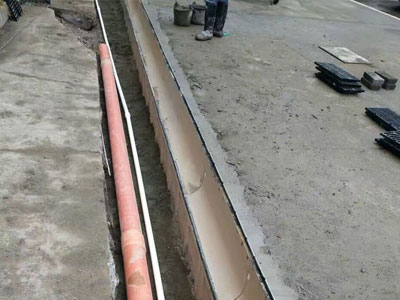 U型槽排水沟施工